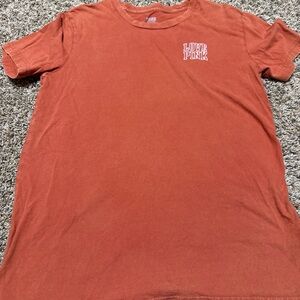 PINK Victoria's Secret Orange Short Sleeve Tee